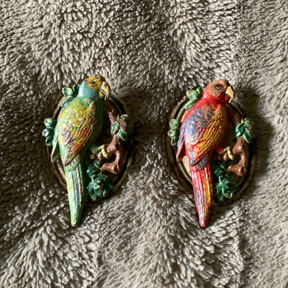 UNIQUE PAROT DOOR KNOCKERS - Picture 1 of 9